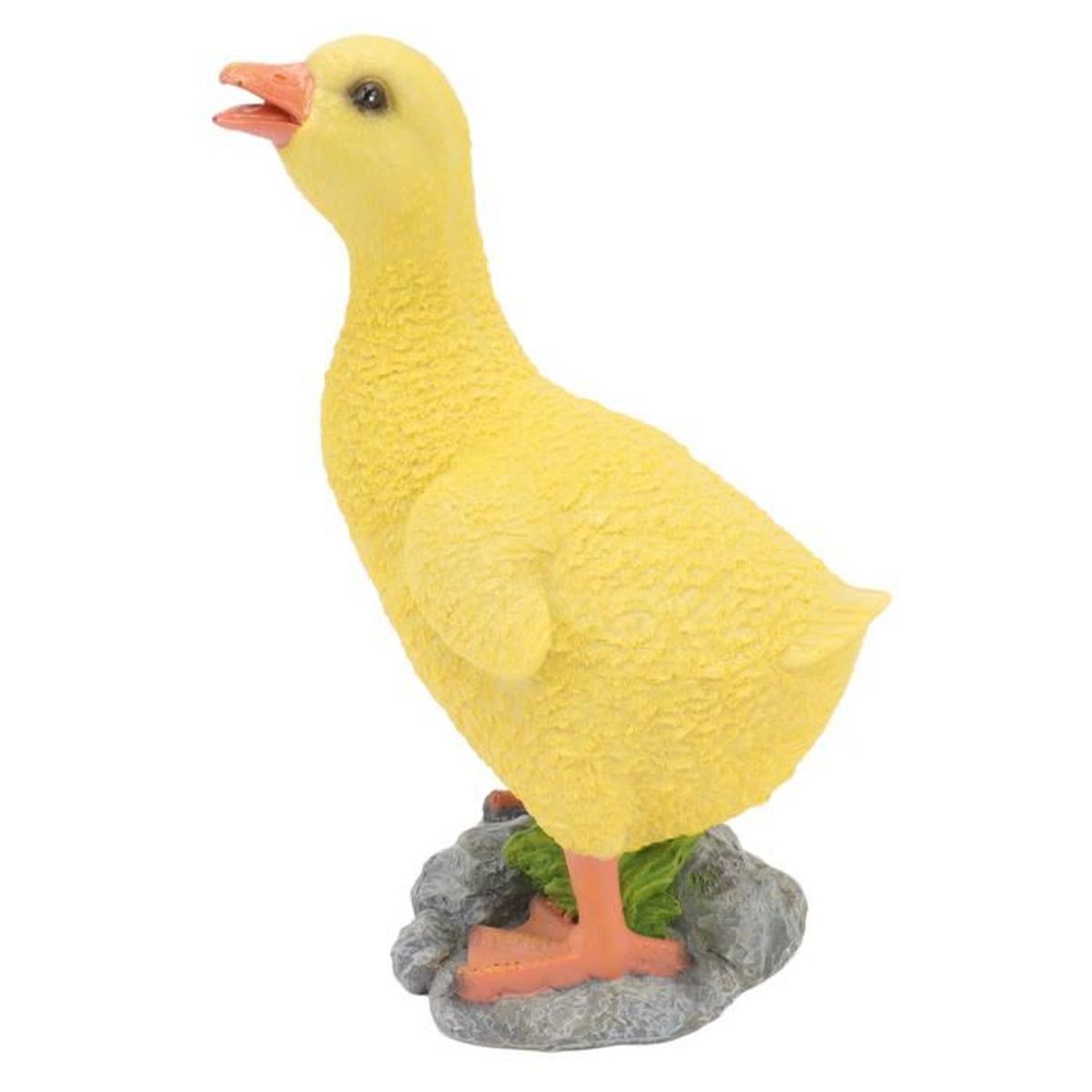 GAD STATUE,duckFontaine de jardin en résine à énergie solaire