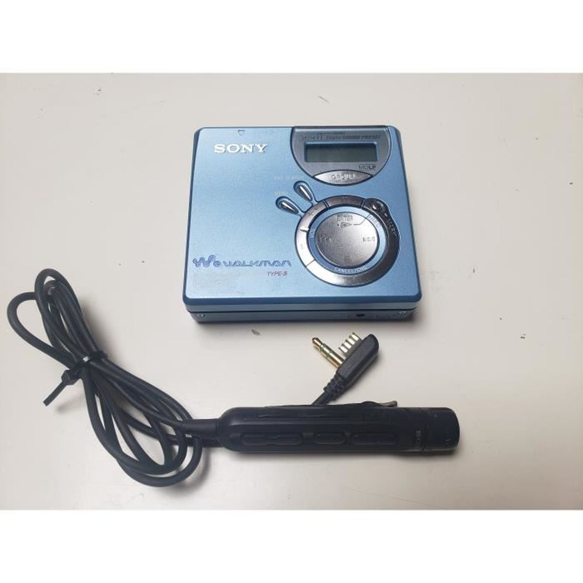 LECTEUR MD MINIDISC MINI DISC SONY MZN520 + ENREGISTREUR