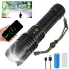 PROCHOSEN Lampe de Poche LED Ultra Puissante, 80000 Lumens Lampe Torche LED Rechargeable, Super Lumineuse 5 Modes Longue Durée, IP6 Étanche