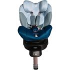 BB-BOOM Siège-auto pivotant 360° 0-22 kg jambe de force Isofix I-Size 40-105 cm Bleu