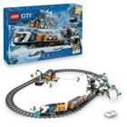 LEGO City 60470 Le Train Express des Explorateurs en Arctique - Jeu pour Garçon dès 7 ans
