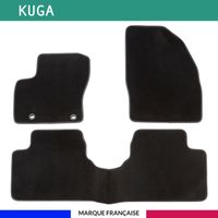 Tapis de voiture - Sur Mesure pour FORD KUGA (2008 à 2011) - 3 pièces - AUTOGRIP® antidérapant