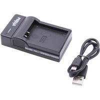 vhbw Chargeur USB de batterie compatible avec Nikon CoolPix P600, S810c, S810, P610, P900, B700 batterie appareil photo digital,