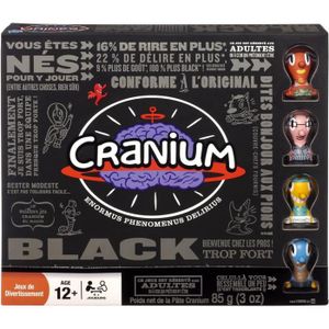 JEU SOCIÉTÉ - PLATEAU Hasbro - 16509 - Jeu de Plateau - Cranium - Black.