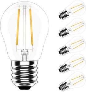 AMPOULE - LED 5X E27 Ampoule Filament LED 2W Edision Lampe G45 L