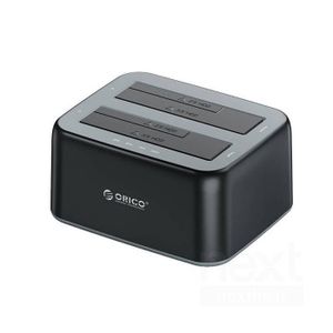 Dock pour Disque Dur - USB, ESATA - 2.5 et 3.5 - Noir-keeper