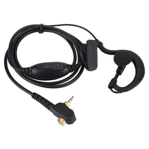 Cikonielf oreillette de sécurité Casque antibruit avec oreillette  talkie-walkie à 2 broches avec MIC PPT pour Motorola XTN Series - Cdiscount  Téléphonie