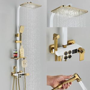 Colonne de douche dorée SC008 collection Scamandre –