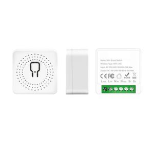 PRISE Interrupteur Intelligent Wifi 16 A, Compatible Avec Google Home, Alexa, Tuya, Smartlife, Smartthings, Minuterie, Max 3680 W. [m6165]