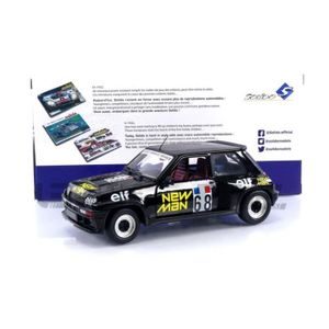 Miniature de Collection RENAULT 5 Turbo 1980 Fabricant Solido