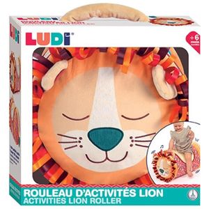 CLÉ ÉVEIL Jeu d'éveil Rouleau Lion JBM - Orange - A partir d