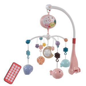 MOBILE KEENSO mobile musical pour bébé Mobile pour bébé lumière son rotatif télécommande suspendue nouveau-né mobile jouets jouet Type 2