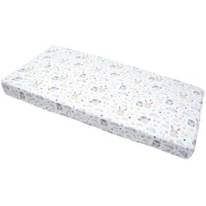 DRAP HOUSSE MATELAS Drap Housse pour Bébé Medi Partners Excellent pour un lit bébé, enfant, 100% coton, protège matelas literie 60x120 cm, Clairière