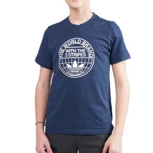 T-SHIRT T-shirt Bleu Garçon Adidas Tee