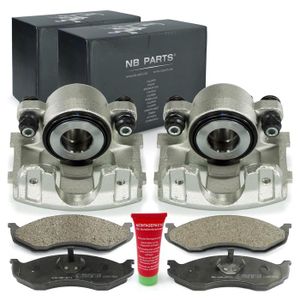 Étrier De Frein Avant Pour Jeep Grand Cherokee II 1999-2005 – Lot De 2 Pièces, Référence K05011975AA, 1 Piston - 9