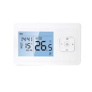 THERMOSTAT D'AMBIANCE Thermostat intelligent sans fil tuya wifi  - Ecran LCD programmable - Commandes vocales -A13