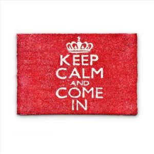 PAILLASSON Relaxdays 10016779 Keep Calm And Come In Paillasso