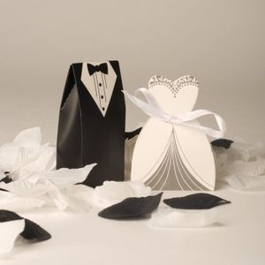 100 Boîte à dragées mariage baptême décoration accessoire mariés wedding  box - Cdiscount Maison