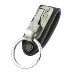 Argent par Liangery pour Femme ou//et Homme Cha/îne de 38 cm en Acier Inoxydable pour accrocher Les cl/és ou Le Portefeuille sur Le Pantalon