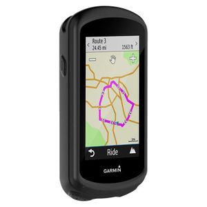 COQUE - BUMPER Coque Silicone noir pour GPS de vélo Garmin Edge 1