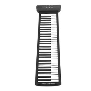 PACK PIANO - CLAVIER LAM-PM61H Piano roulé à la main à 61 touches avec son externe (livraison sans accessoires de pile AAA*3) PM61