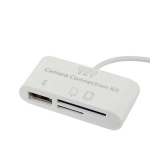ADAPTATEUR CARTE SD VSHOP®Lecteur de carte éclair pour iPhone iPad, GM