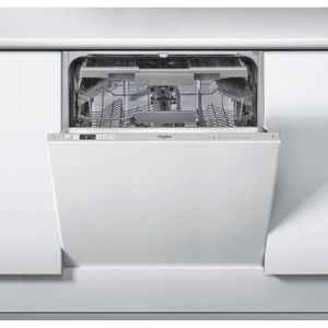 Lave-vaisselle semi intégrable WHIRLPOOL WB6020PX - 14 couverts - Induction  - L 60cm - 46 dB - Bandeau Inox