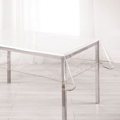 Nappe Transparente Imperméable En PVC - 140x200 Cm - Épaisseur 0,50 Mm - Neuf Avec étiquette