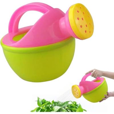 Plastkon Petit Arrosoir avec Pommeau de Douche 2,5 L - Arrosoir Plante en Plastique pour Intérieur et Extérieur - Mini Arrosoirs de Jardin - Couleur Vert