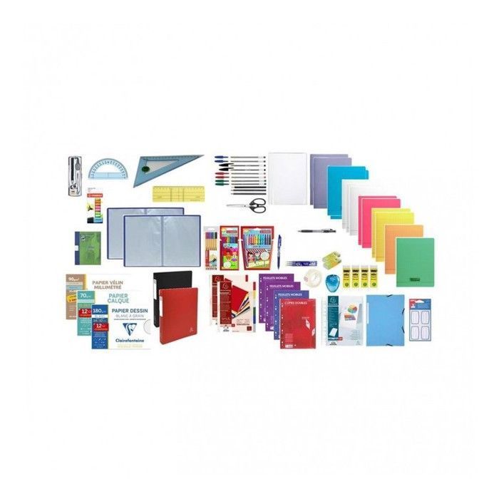 Pack fournitures scolaires 6&egrave;me