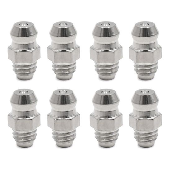 Sourcing Ap 4 Pcs Graisseur Droit 6 X 1 Filetage Laiton Graissage Raccord Pour