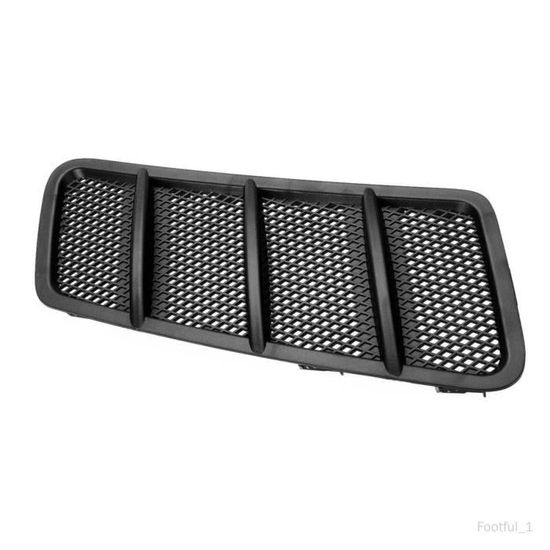 Lot De 2 Extracteurs De Capot Style Focus RS MK2 - Plastique ABS Noir - Adhésif Double Face Inclus