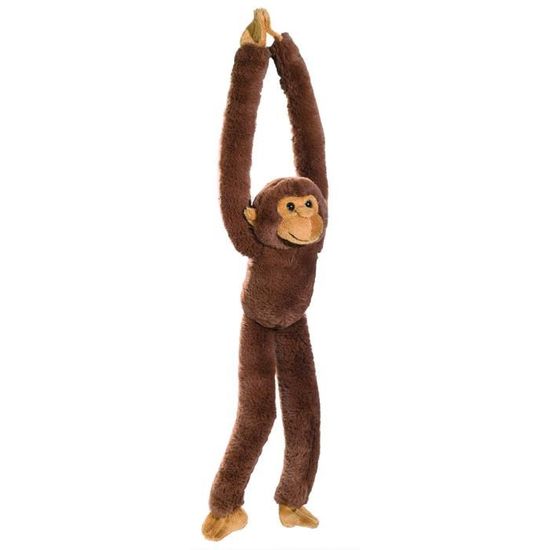 Marionnette à Main Singe En Peluche Douce – Jouet D’éveil Interactif Pour Enfants – Idéal Pour Histoires Et Jeux De Rôle