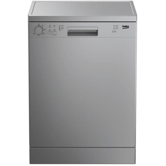 BEKO LVP62S1-Lave vaisselle posable-12 couverts-47 dB-A+-Larg 60 cm-Silver