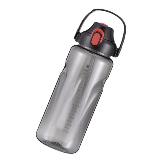 Acheter Bouteille d'eau de sport de 2 litres avec paille pour hommes et Acheter Bouteille d'eau de sport de 2 litres avec paille pour hommes et