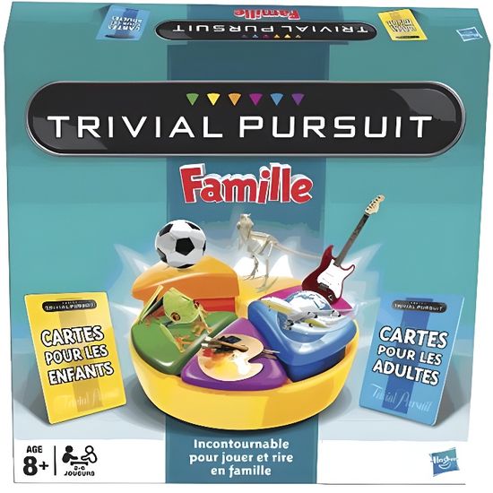 50 Trivial Pursuit famille Anciens joueurs Edition cartes 