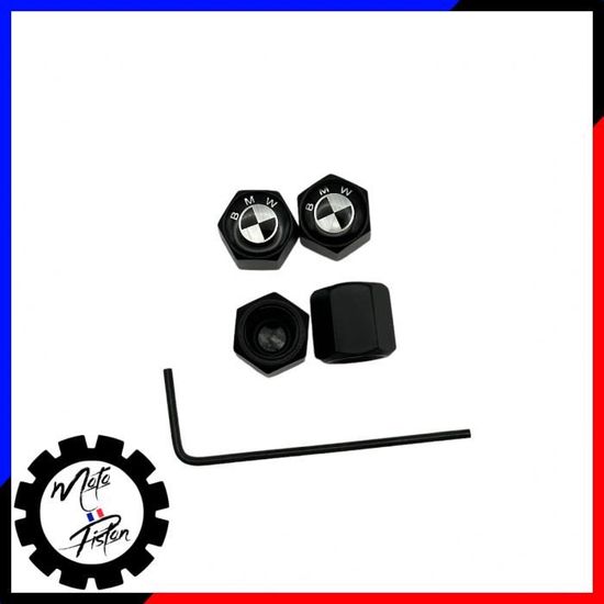 Lot De 4 Bouchons De Valve De Roue En Métal Pour Voiture, Camion, Van, Caravane