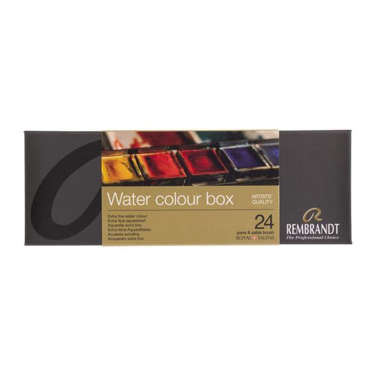 Palette de 24 aquarelles extra-fine