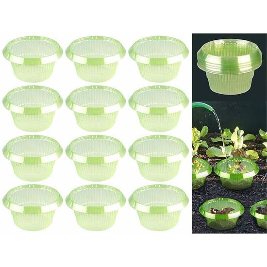 12 anneaux anti-limaces - ROYAL GARDINEER - Répulsif écologique - Accessoire de jardinage
