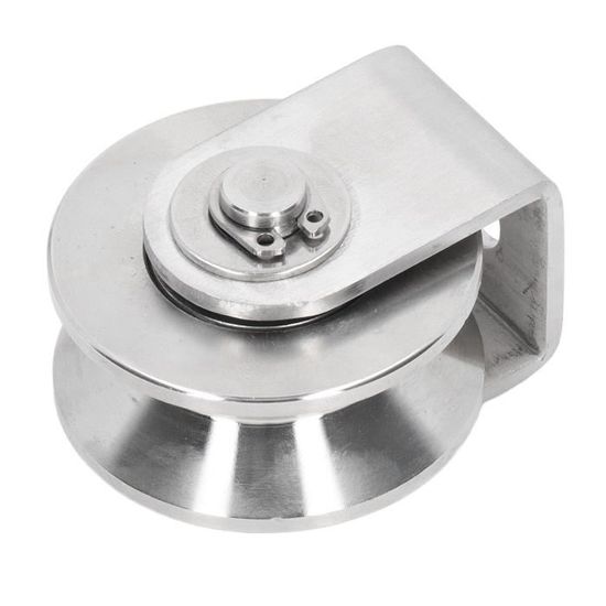 2 Roulements à Poulie En Nylon 10x50x16 Mm - Roue De Guidage Rainure En V Pour Fenêtre, Ascenseur, Levage