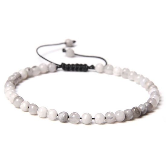 Bracelet Perles Palestine - Accessoire Unisexe Ajustable, Drapeau Palestine, Pour Toutes Occasions