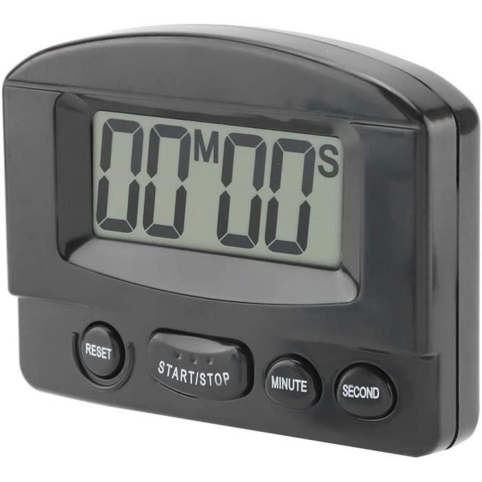 Porte-Clés Minuteur Sport LCD Portable - Compte à Rebours 6,446 X 2,7 X 1,279 Cm
