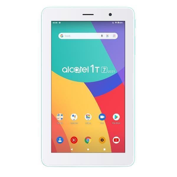 PORTABLE ET TABLETTE, Tablette, sans fonction téléphone, Alcatel Alcatel 1t 7 Wifi 2021 Vert menthe
