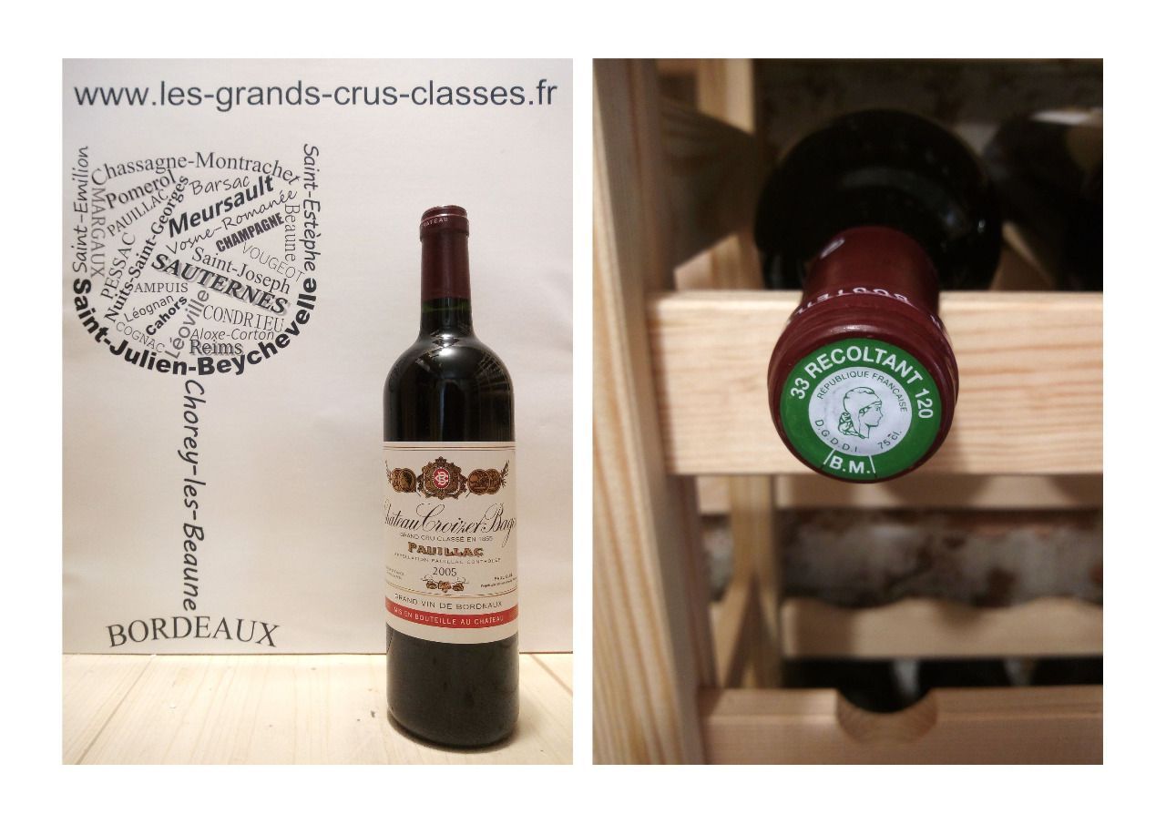 Château Croizet Bages 2005 - Pauillac - 5ème Grand Cru Classé - 1 x 75 cl - rouge