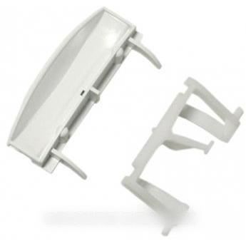 POIGNEE D'OUVERTURE BLANCHE LV4 BRANDT POUR LAVE VAISSELLE FAGOR BRANDT VEDETTE SAUTER DE-DIETRICH - BVMPIECES