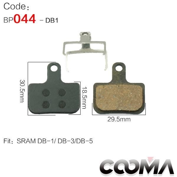 Pièce Détachée,4 paires 8 pièces plaquettes de frein de vélo pour SRAM Avid SHIMANO Magura Hayes formule Scooter, - Type For DB1