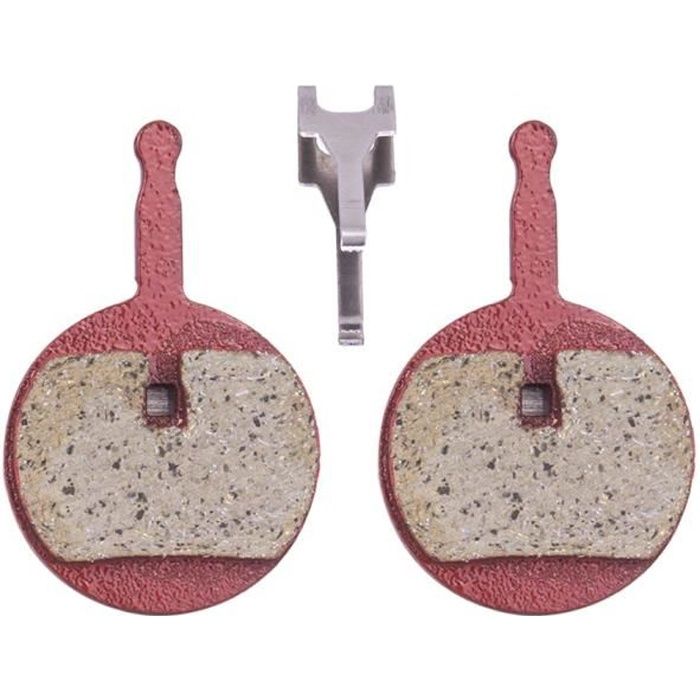 Plaquettes de frein à disque à vélo résine Frein à disque mécanique semi-métallique Compatible avec Sram Avid BB5 mécanique Promax