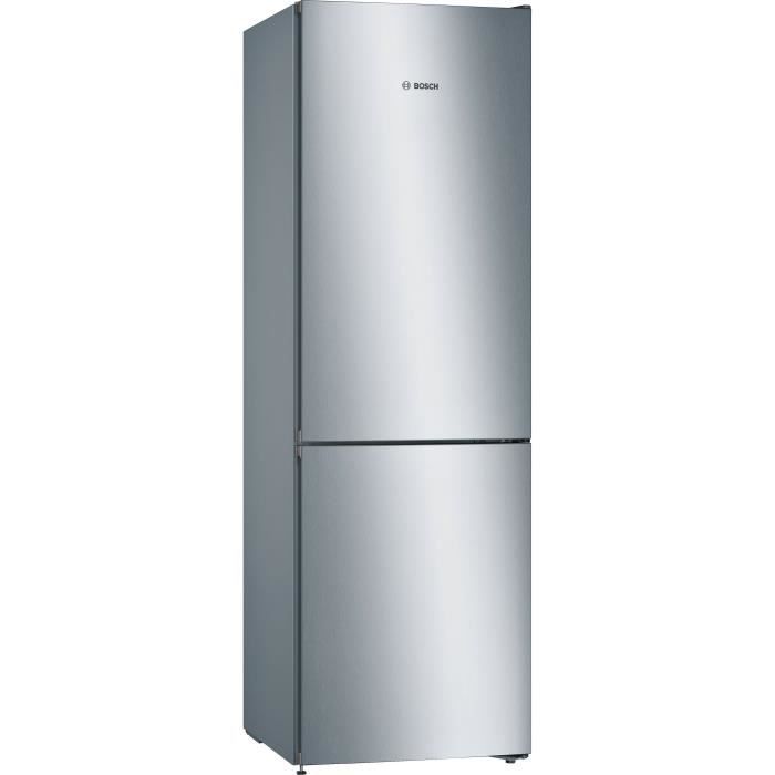 BOSCH KGN36VLED - Réfrigérateur congélateur bas - 324L (237+87) - Froid No Frost - A++ - L 60cm x H 186cm - Inox