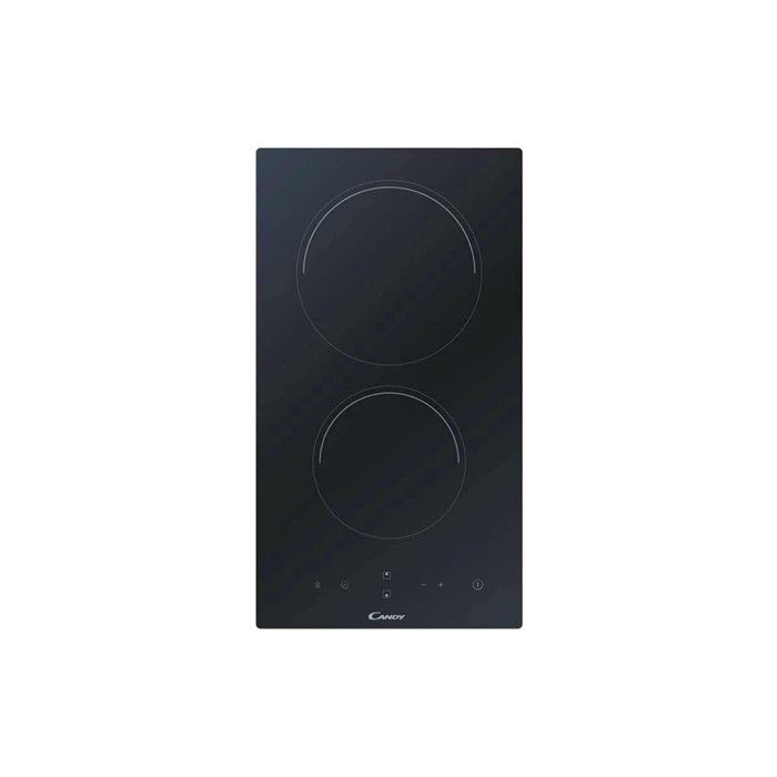 CANDY Plaque de Cuisson Induction 2 Foyers 3500W Détection Casseroles 51 Noir
