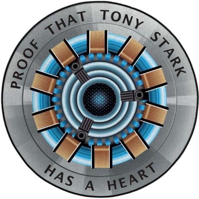 Tapis de sol Iron Man Marvel - Arc Reactor